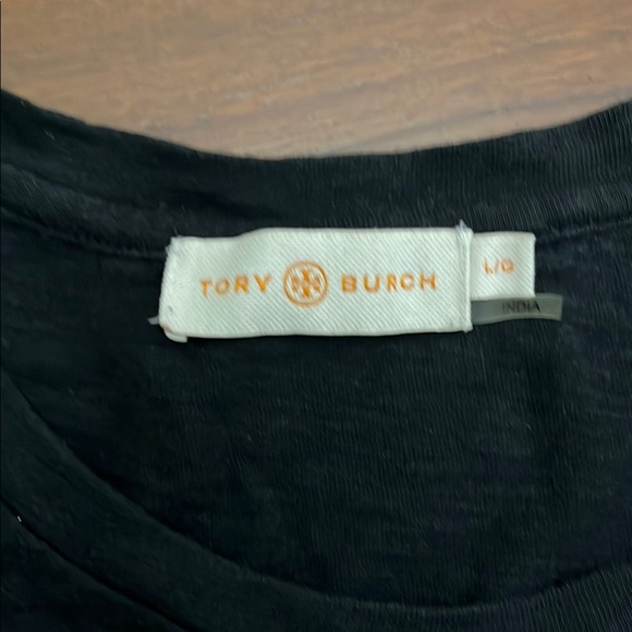 Black T-Shirt with Gold Logo - Picture 3 of 3